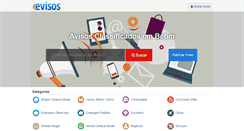 Desktop Screenshot of betim.evisos.com.br