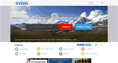 Desktop Screenshot of junin.evisos.com.pe