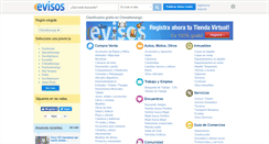 Desktop Screenshot of chimaltenango.evisos.com.gt