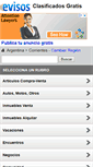 Mobile Screenshot of corrientes.evisos.net