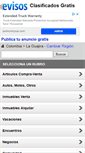 Mobile Screenshot of laguajira.evisos.net