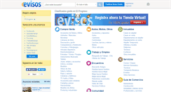 Desktop Screenshot of elprogreso.evisos.com.gt