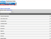 Tablet Screenshot of loreto.evisos.net