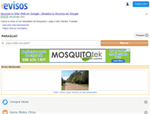 Tablet Screenshot of paraguari.evisos.com.py