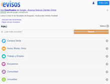 Tablet Screenshot of huanuco.evisos.com.pe