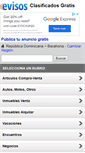 Mobile Screenshot of barahona.evisos.net