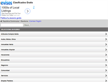 Tablet Screenshot of barahona.evisos.net