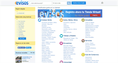 Desktop Screenshot of lalibertad.evisos.com.sv