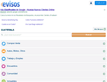 Tablet Screenshot of altaverapaz.evisos.com.gt
