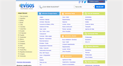 Desktop Screenshot of casanare.evisos.net