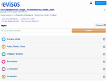 Tablet Screenshot of cajamarca.evisos.com.pe
