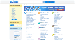 Desktop Screenshot of evisos.com.py