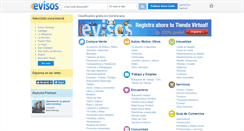 Desktop Screenshot of evisos.com.do