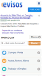 Mobile Screenshot of misiones.evisos.com.py