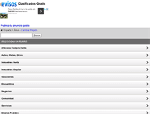 Tablet Screenshot of alava.evisos.net