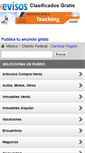Mobile Screenshot of distritofederal.evisos.net