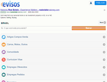Tablet Screenshot of natal.evisos.com.br