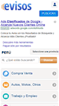 Mobile Screenshot of evisos.com.pe