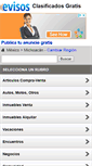 Mobile Screenshot of michoacan.evisos.net