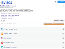 Tablet Screenshot of aparecidadegoiania.evisos.com.br