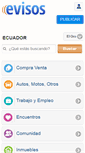 Mobile Screenshot of eloro.evisos.ec