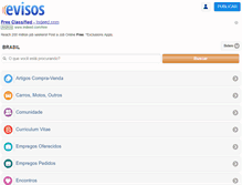 Tablet Screenshot of belem.evisos.com.br
