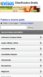 Mobile Screenshot of loslagos.evisos.net