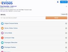 Tablet Screenshot of campinas.evisos.com.br